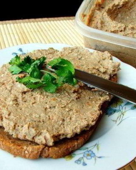 Рецепт постных паштетов