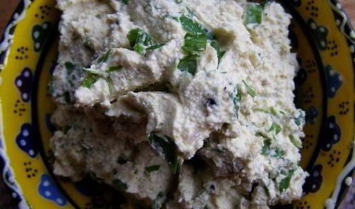 творожный паштет с восточными специями