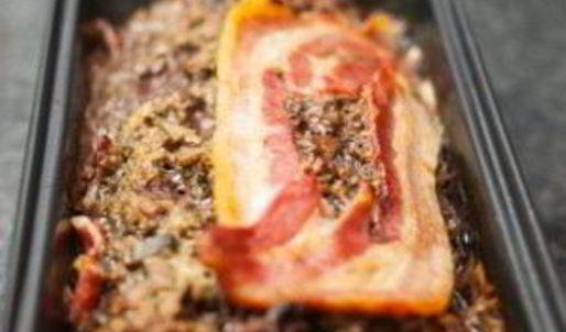 запеченный паштет из куриной печени