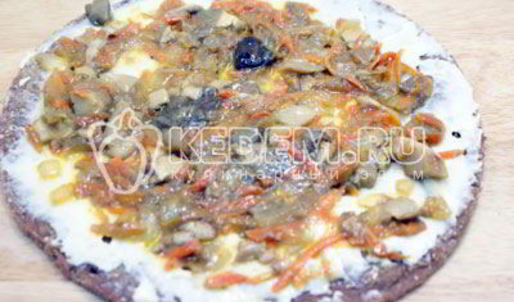 блинный торт с печенью