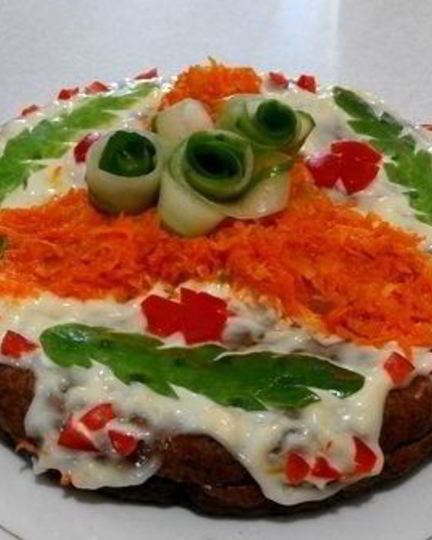 Рецепт печеночного торта в мультиварке