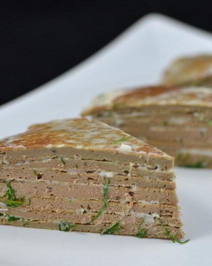 Рецепт торта из куриной печени