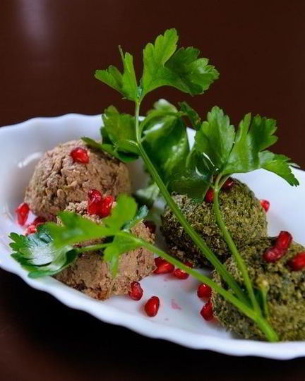 Рецепт пхалей из фасоли