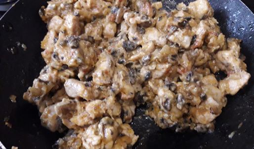 помидоры фаршированные курицей сыром грибами в духовке