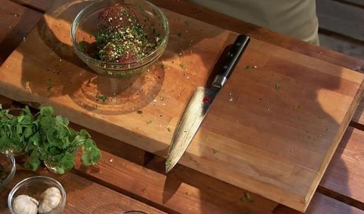 пряное карпаччо из говядины