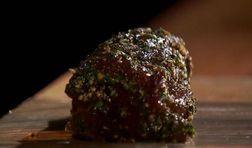 пряное карпаччо из говядины