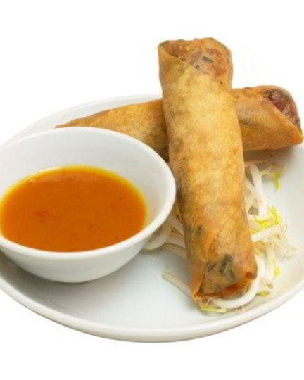 Рецепт китайских весенних роллов с грибами и рисом
