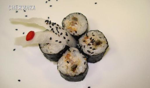 нигири-суши и роллы