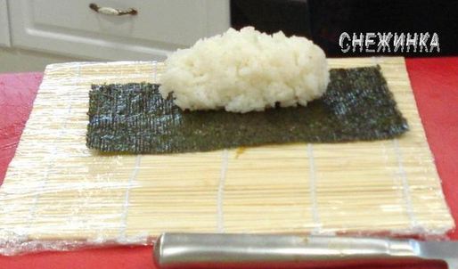 нигири-суши и роллы