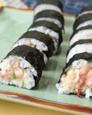 Острые роллы с тунцом