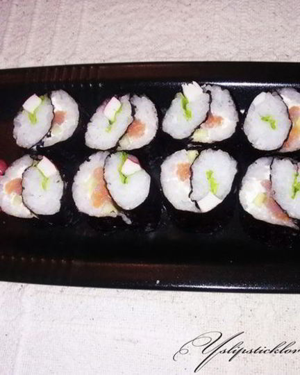 Рецепт ролла инь-ян