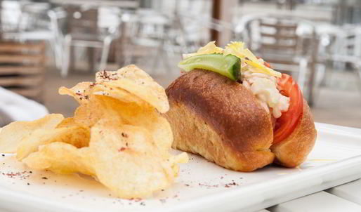 ролл краб сэндвич