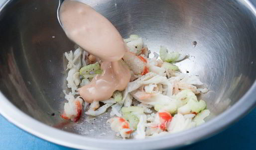 ролл краб сэндвич