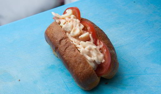 ролл краб сэндвич