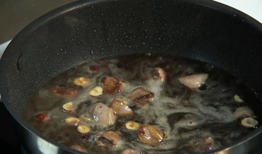 ролл с куриными сердечками