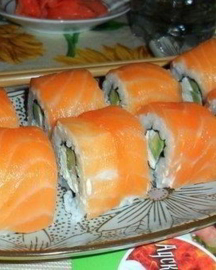 Рецепт роллов филадельфия по-домашнему