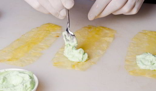 роллы из ананаса