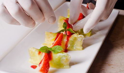 роллы из ананаса