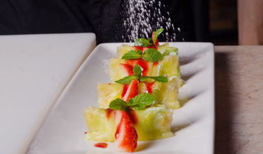 роллы из ананаса