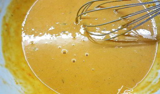 роллы из тыквы со шпинатом, копченостями и фисташковым майонезом