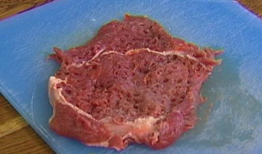 роллы с говядиной, фасолью и сладким перцем