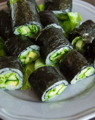 Роллы с кольраби