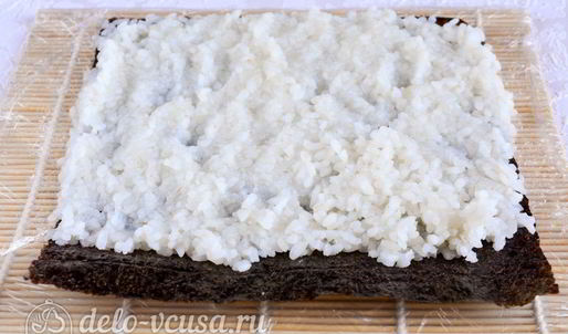 роллы с крабовыми палочками