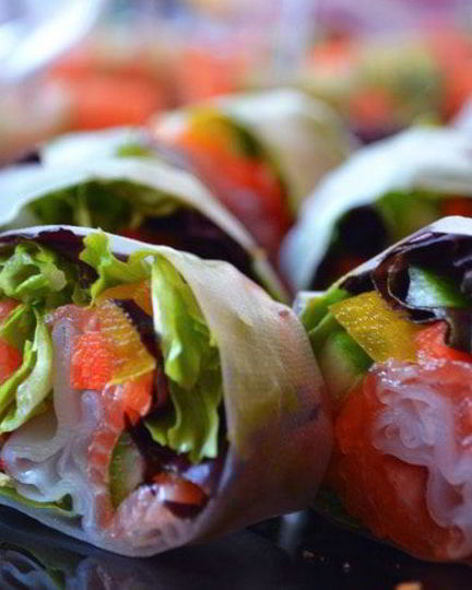 Рецепт роллов с лососем