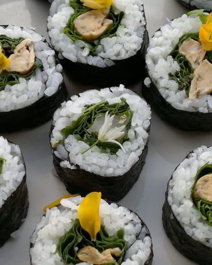 Рецепт роллов с мидиями