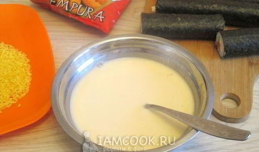 роллы темпура