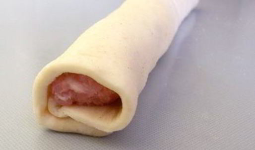 советские роллы — сосиска в тесте