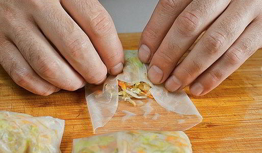 спринг-роллы по-тайски