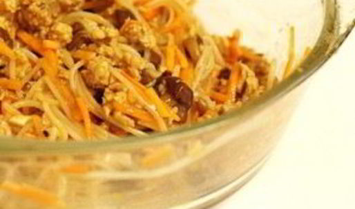 спринг-роллы с куриным фаршем и грибами