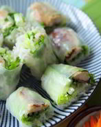 Тайские спринг-роллы со скумбрией