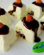 Творожные роллы с фундуком и финиками