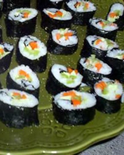 Рецепт вегетарианских суш роллы с тофу