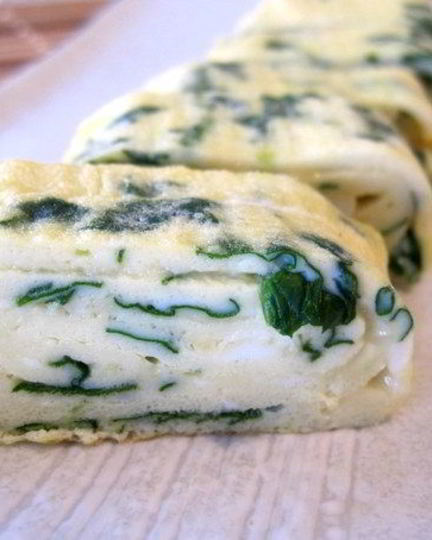 Рецепт яичного ролла на завтрак