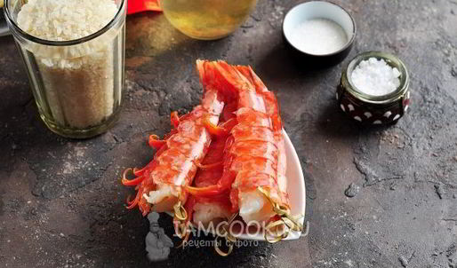 запеченные роллы с креветками