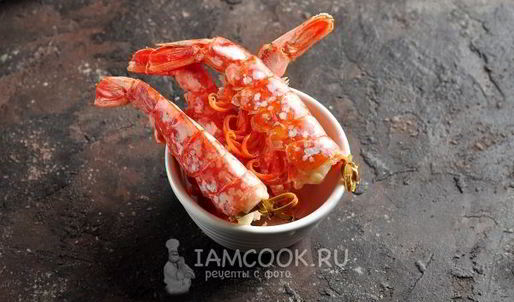 запеченные роллы с креветками