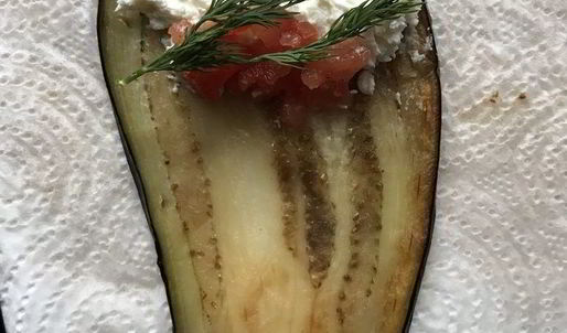 баклажанные рулетики