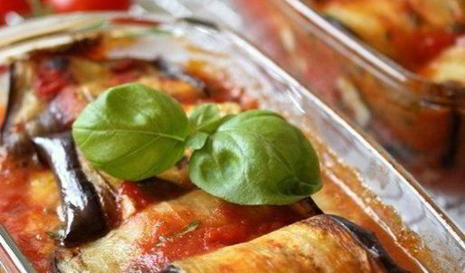 баклажановые рулетики по-средиземноморски