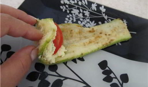 кабачковые рулетики