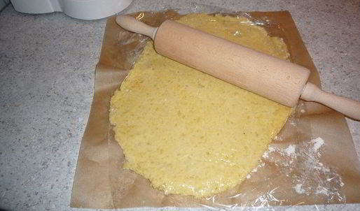 картофельный рулет с мясом