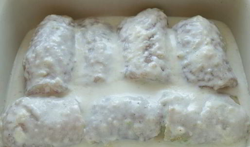 куриный рулет с брокколи и рикоттой