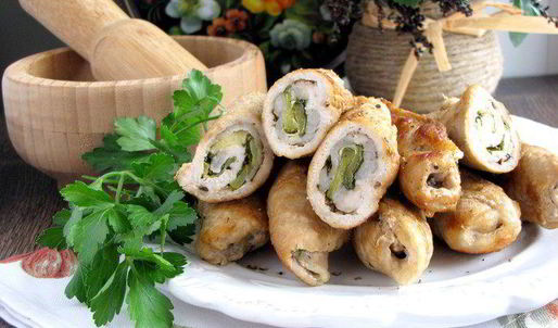 мясные рулетики по-деревенски