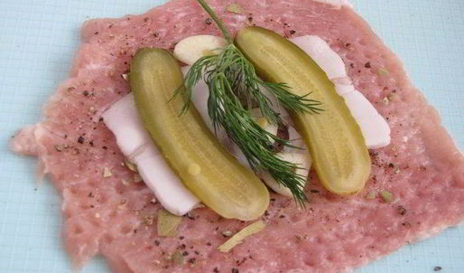 мясные рулетики по-деревенски