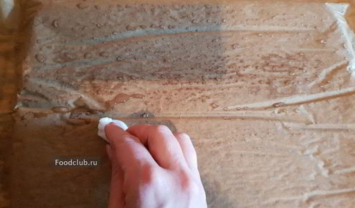 нежнейший рулет с малиной