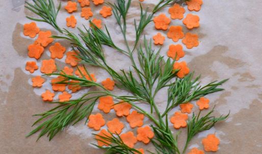 нежнейший закусочный рулет цветы весны