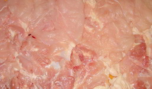 рулет из курицы с грибами, перцем и сыром