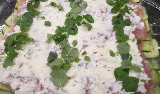 рулет из курицы в цукини